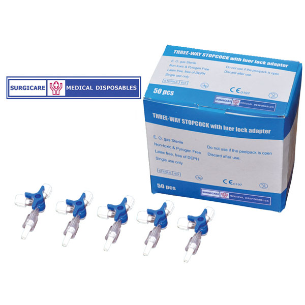 Surgicare 3 Way Stopcock-image